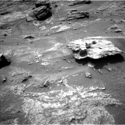 Nasa's Mars rover Curiosity acquired this image using its Left Navigation Camera on Sol 3545, at drive 1418, site number 96