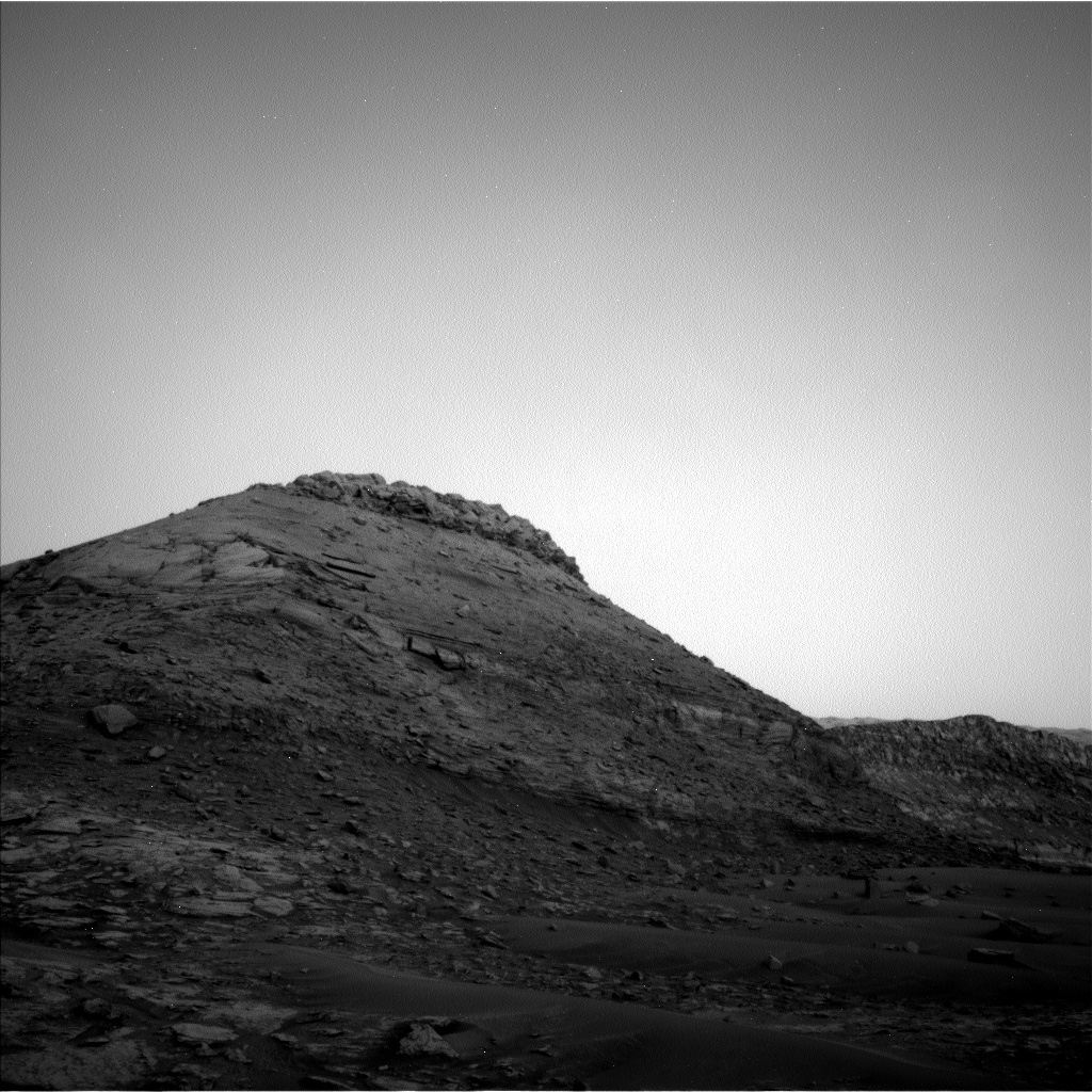 Nasa's Mars rover Curiosity acquired this image using its Left Navigation Camera on Sol 3545, at drive 1454, site number 96