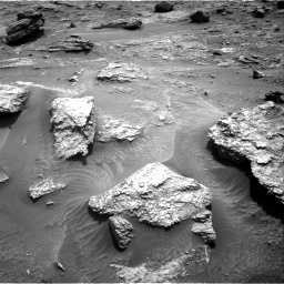 Nasa's Mars rover Curiosity acquired this image using its Right Navigation Camera on Sol 3545, at drive 1382, site number 96