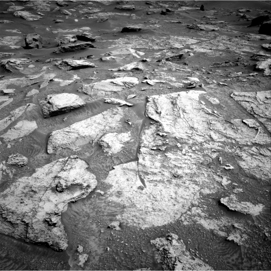 Nasa's Mars rover Curiosity acquired this image using its Right Navigation Camera on Sol 3545, at drive 1388, site number 96