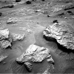 Nasa's Mars rover Curiosity acquired this image using its Right Navigation Camera on Sol 3545, at drive 1394, site number 96