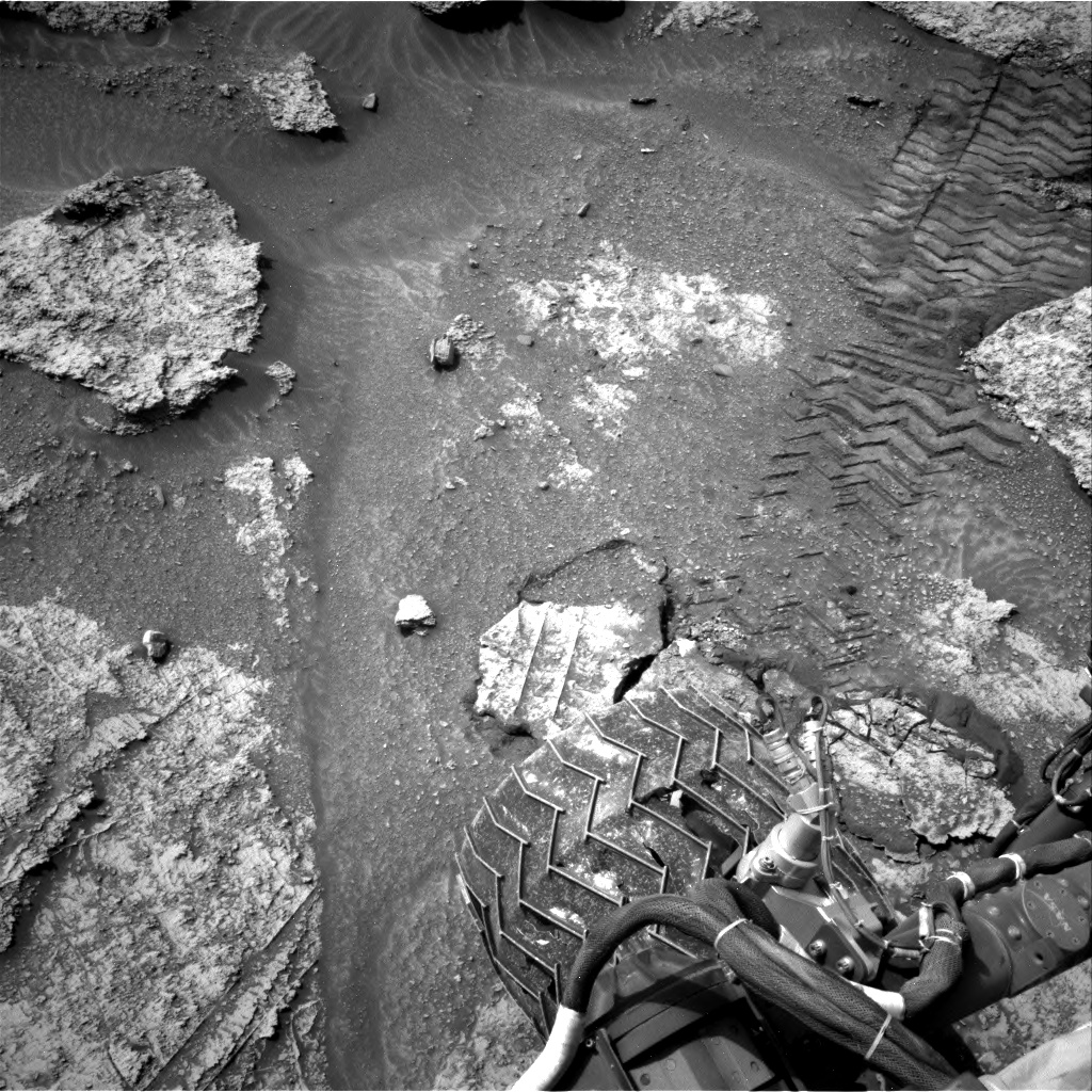 Nasa's Mars rover Curiosity acquired this image using its Right Navigation Camera on Sol 3545, at drive 1454, site number 96