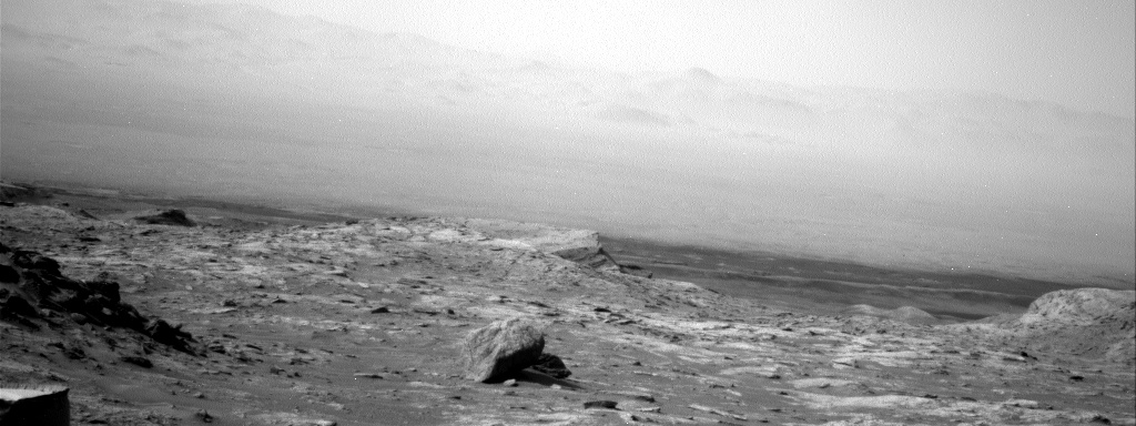 Nasa's Mars rover Curiosity acquired this image using its Right Navigation Camera on Sol 3545, at drive 1454, site number 96