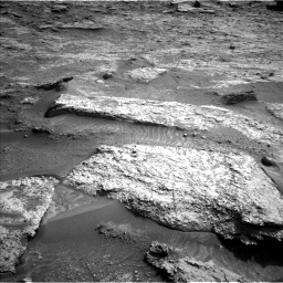 Nasa's Mars rover Curiosity acquired this image using its Left Navigation Camera on Sol 3546, at drive 1508, site number 96