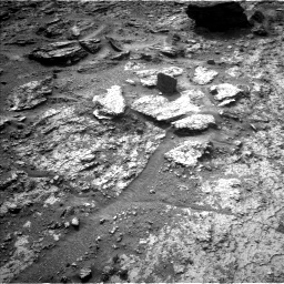 Nasa's Mars rover Curiosity acquired this image using its Left Navigation Camera on Sol 3546, at drive 1634, site number 96