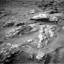 Nasa's Mars rover Curiosity acquired this image using its Left Navigation Camera on Sol 3546, at drive 1748, site number 96