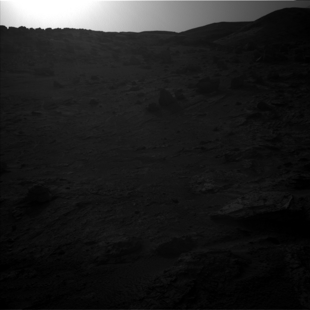 Nasa's Mars rover Curiosity acquired this image using its Left Navigation Camera on Sol 3546, at drive 1766, site number 96