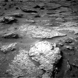 Nasa's Mars rover Curiosity acquired this image using its Right Navigation Camera on Sol 3546, at drive 1538, site number 96