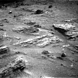 Nasa's Mars rover Curiosity acquired this image using its Right Navigation Camera on Sol 3546, at drive 1700, site number 96