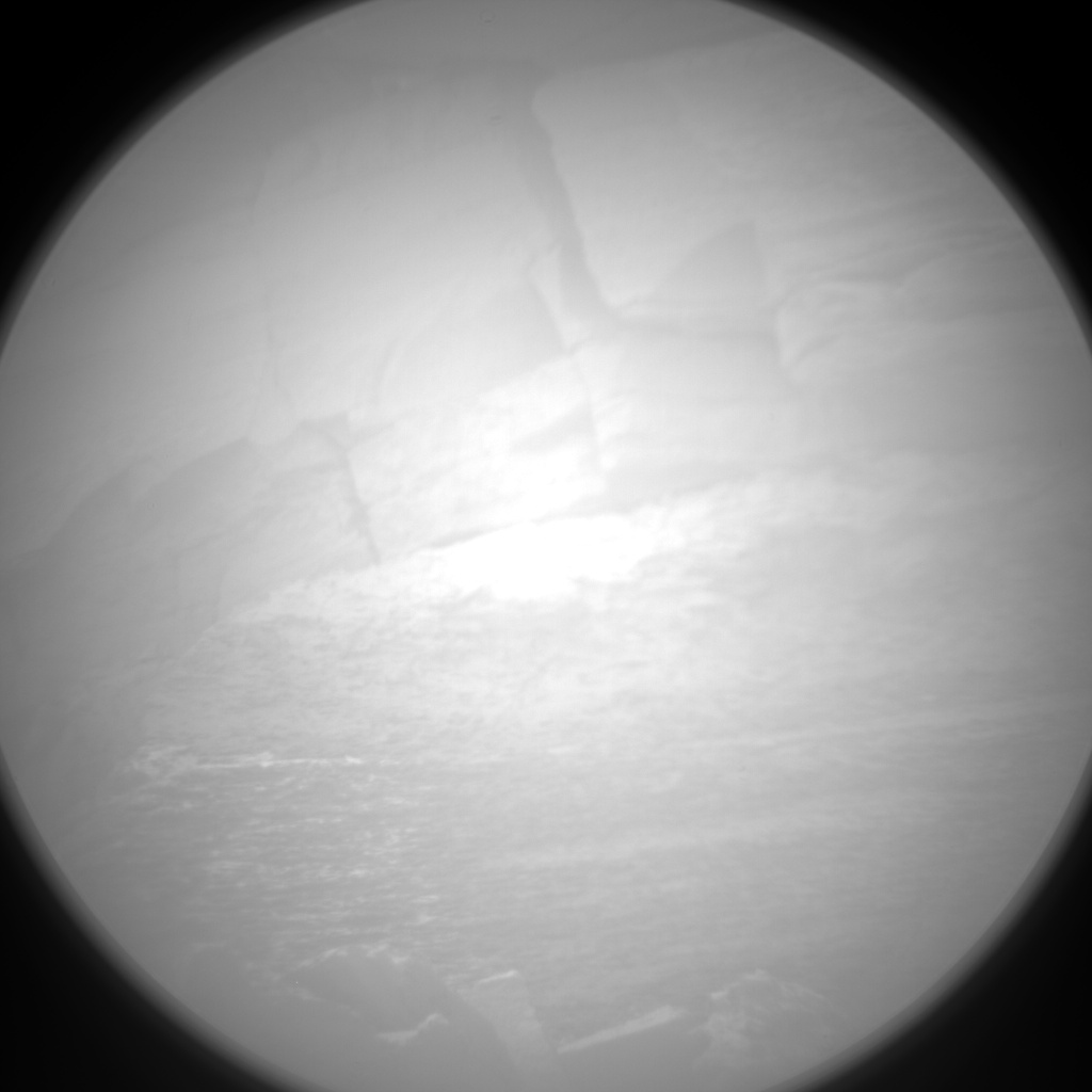 Nasa's Mars rover Curiosity acquired this image using its Chemistry & Camera (ChemCam) on Sol 3548, at drive 1766, site number 96