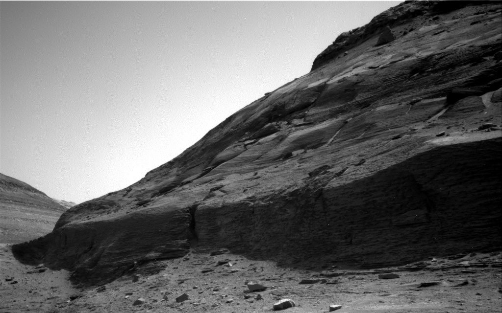 Nasa's Mars rover Curiosity acquired this image using its Right Navigation Camera on Sol 3549, at drive 1886, site number 96