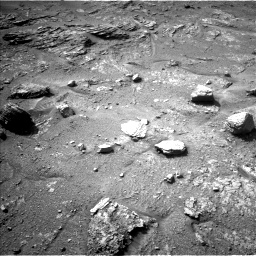 Nasa's Mars rover Curiosity acquired this image using its Left Navigation Camera on Sol 3551, at drive 1952, site number 96
