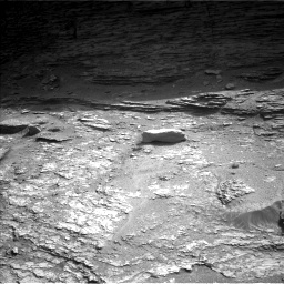 Nasa's Mars rover Curiosity acquired this image using its Left Navigation Camera on Sol 3551, at drive 1994, site number 96