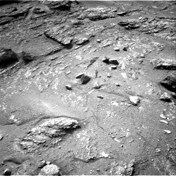 Nasa's Mars rover Curiosity acquired this image using its Right Navigation Camera on Sol 3551, at drive 1976, site number 96