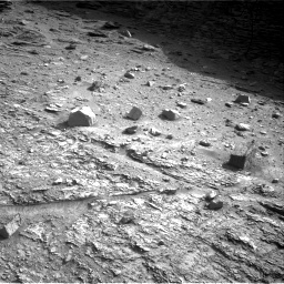Nasa's Mars rover Curiosity acquired this image using its Right Navigation Camera on Sol 3551, at drive 2060, site number 96