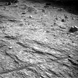 Nasa's Mars rover Curiosity acquired this image using its Right Navigation Camera on Sol 3551, at drive 2078, site number 96