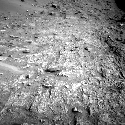 Nasa's Mars rover Curiosity acquired this image using its Right Navigation Camera on Sol 3553, at drive 2196, site number 96