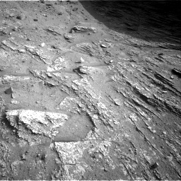 Nasa's Mars rover Curiosity acquired this image using its Right Navigation Camera on Sol 3553, at drive 2280, site number 96