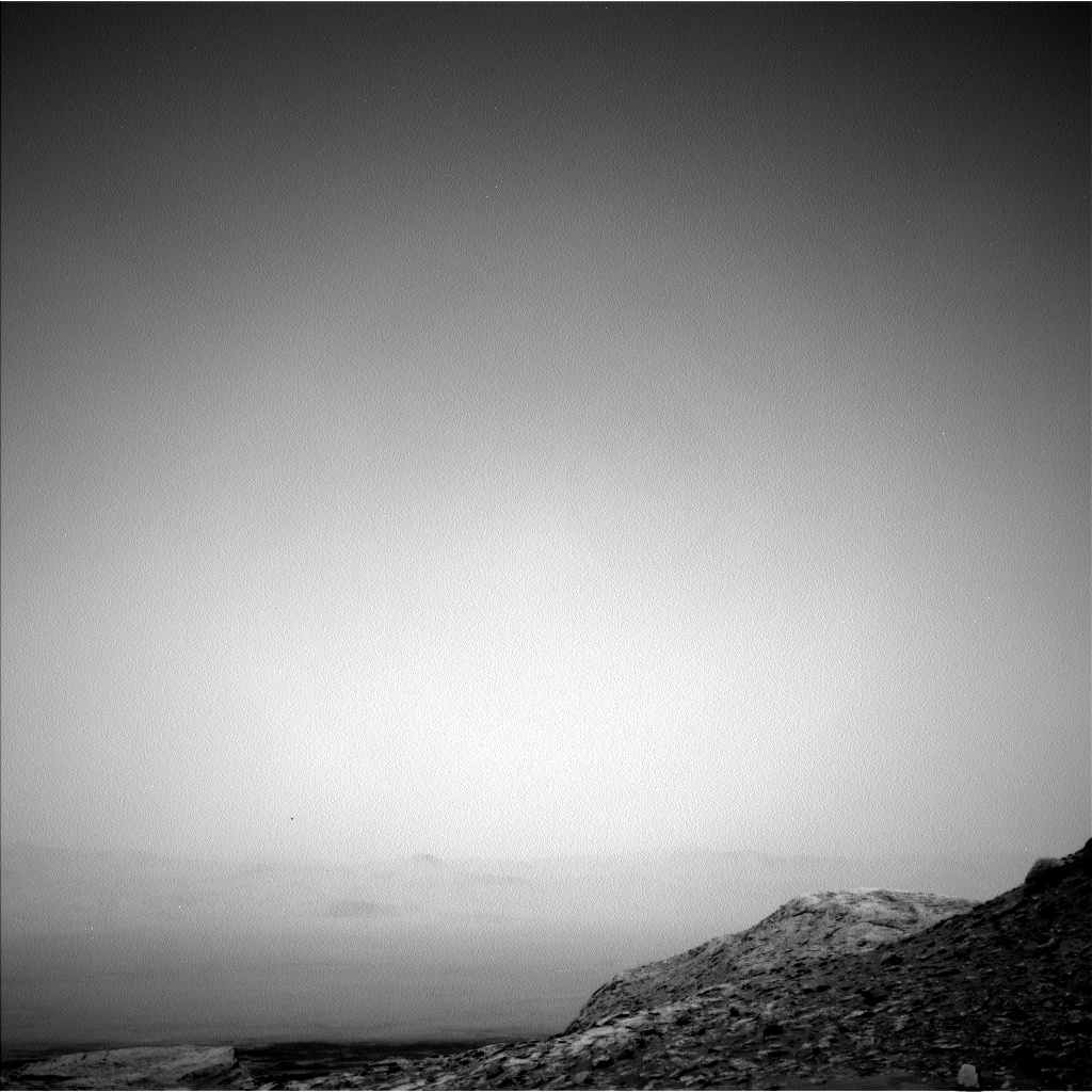 Nasa's Mars rover Curiosity acquired this image using its Left Navigation Camera on Sol 3554, at drive 2376, site number 96