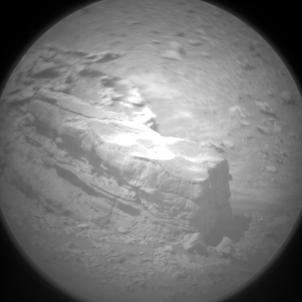 Nasa's Mars rover Curiosity acquired this image using its Chemistry & Camera (ChemCam) on Sol 3555, at drive 2376, site number 96