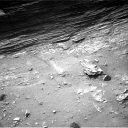 Nasa's Mars rover Curiosity acquired this image using its Right Navigation Camera on Sol 3556, at drive 2382, site number 96