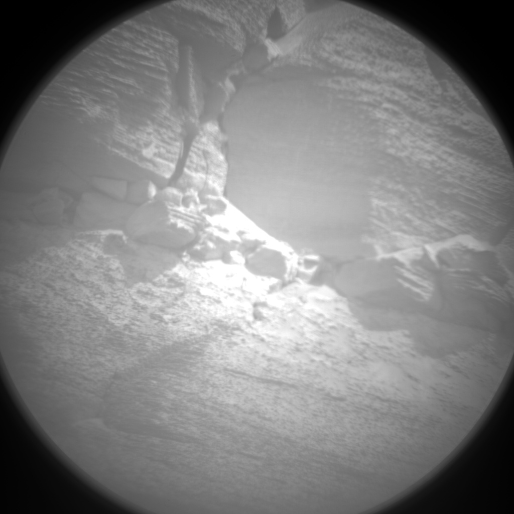 Nasa's Mars rover Curiosity acquired this image using its Chemistry & Camera (ChemCam) on Sol 3558, at drive 2470, site number 96
