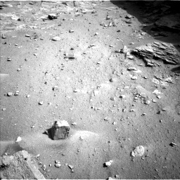 Nasa's Mars rover Curiosity acquired this image using its Left Navigation Camera on Sol 3558, at drive 2524, site number 96