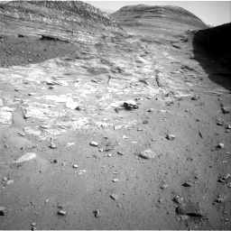 Nasa's Mars rover Curiosity acquired this image using its Right Navigation Camera on Sol 3558, at drive 2554, site number 96