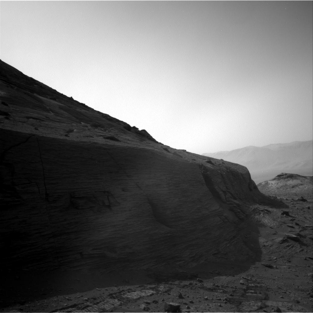 Nasa's Mars rover Curiosity acquired this image using its Right Navigation Camera on Sol 3558, at drive 2600, site number 96