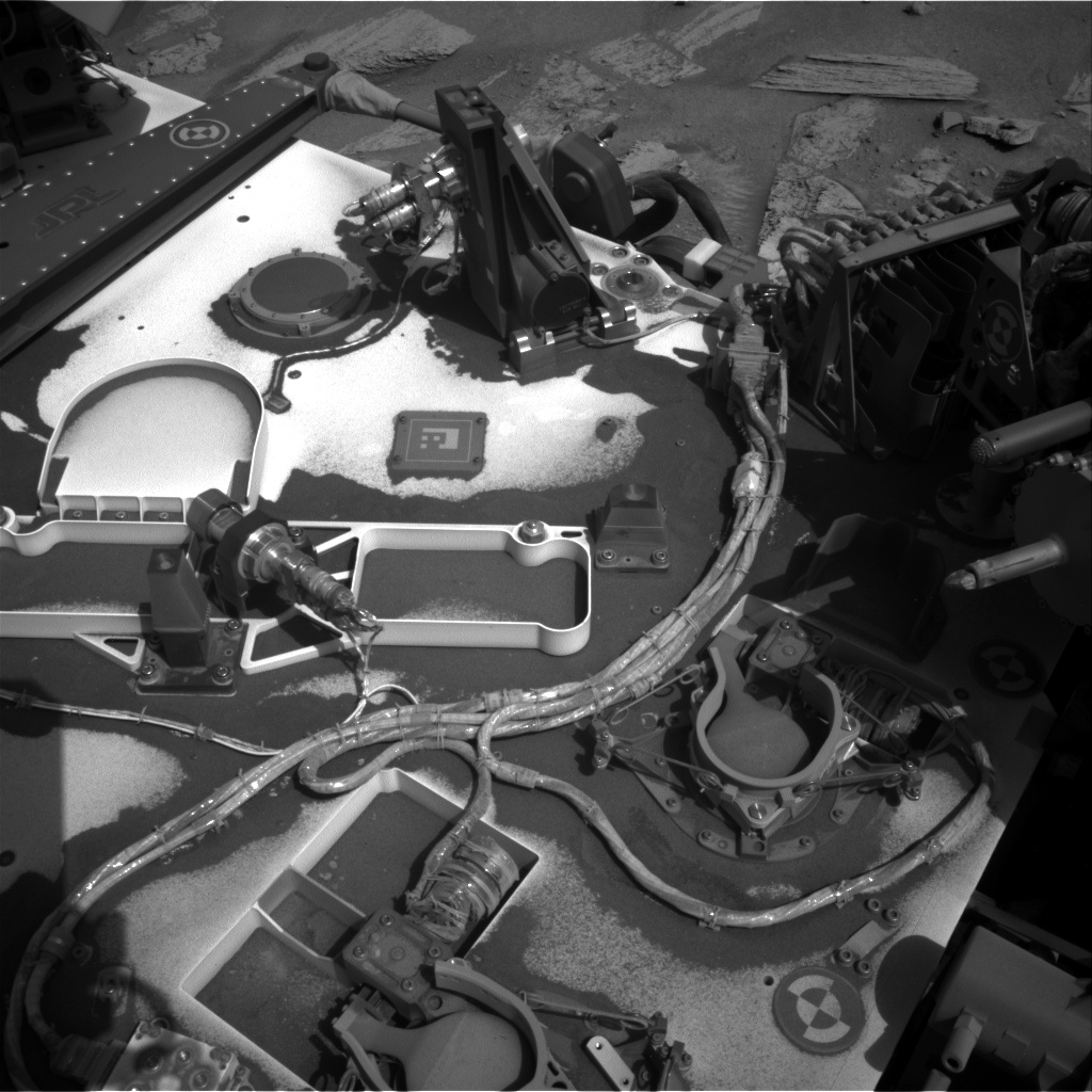 Nasa's Mars rover Curiosity acquired this image using its Right Navigation Camera on Sol 3559, at drive 2600, site number 96