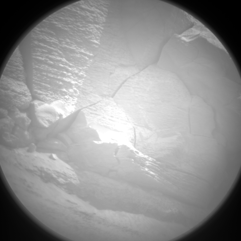 Nasa's Mars rover Curiosity acquired this image using its Chemistry & Camera (ChemCam) on Sol 3560, at drive 2600, site number 96