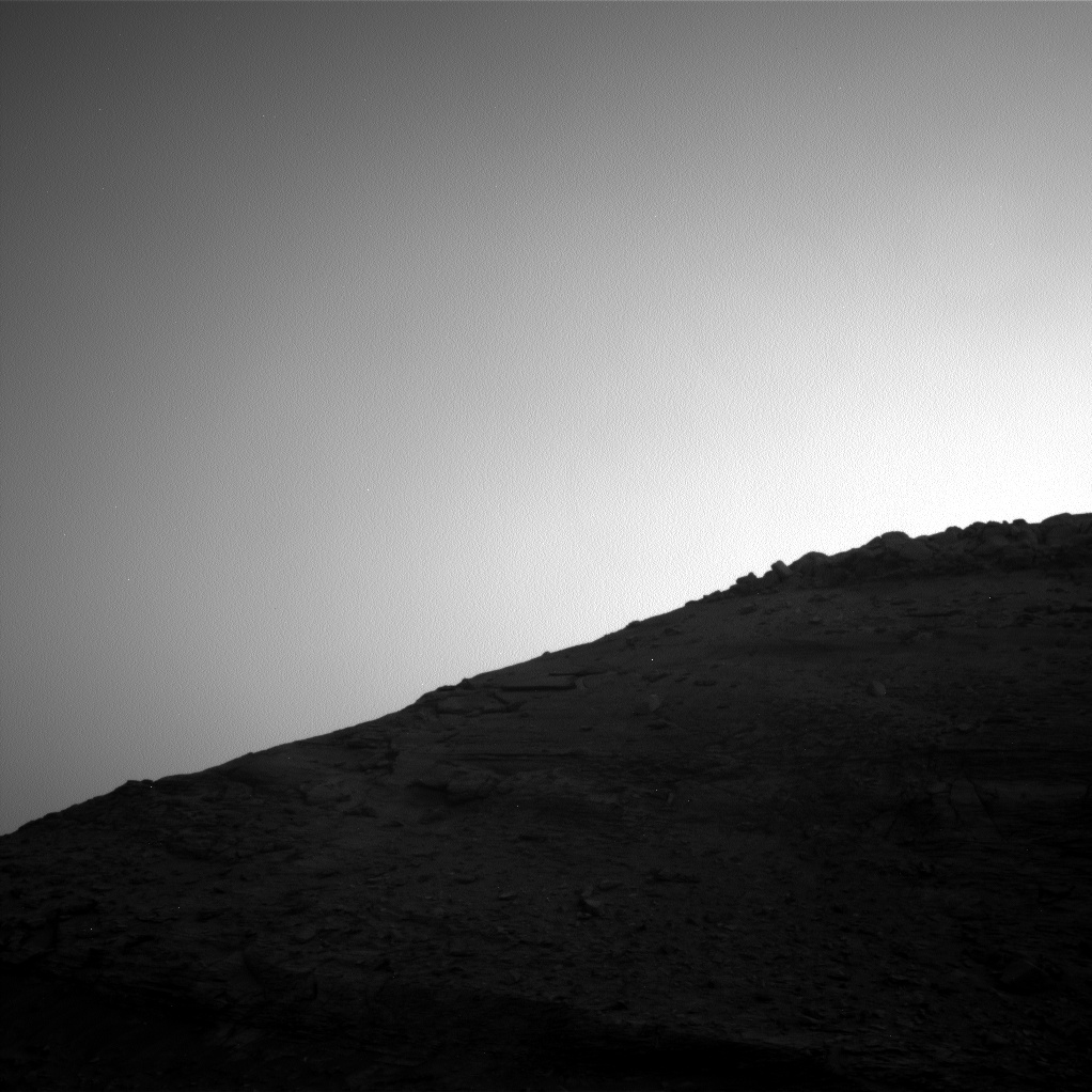 Nasa's Mars rover Curiosity acquired this image using its Left Navigation Camera on Sol 3560, at drive 2600, site number 96