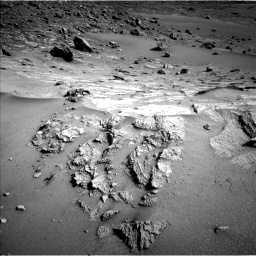 Nasa's Mars rover Curiosity acquired this image using its Left Navigation Camera on Sol 3560, at drive 2642, site number 96