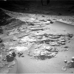 Nasa's Mars rover Curiosity acquired this image using its Left Navigation Camera on Sol 3560, at drive 2714, site number 96