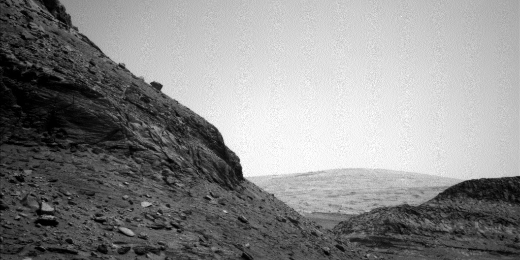 Nasa's Mars rover Curiosity acquired this image using its Left Navigation Camera on Sol 3561, at drive 2724, site number 96