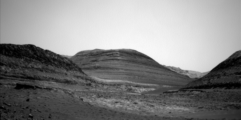 Nasa's Mars rover Curiosity acquired this image using its Left Navigation Camera on Sol 3561, at drive 2724, site number 96