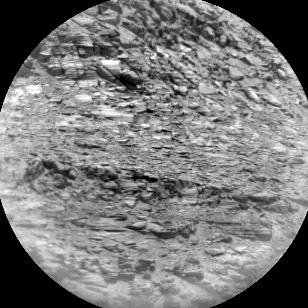 Nasa's Mars rover Curiosity acquired this image using its Chemistry & Camera (ChemCam) on Sol 3562, at drive 2724, site number 96