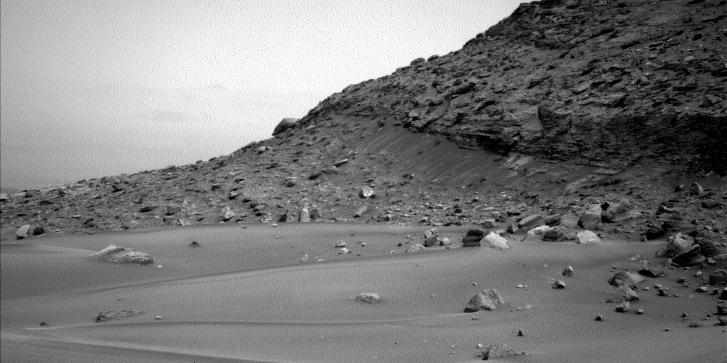 Nasa's Mars rover Curiosity acquired this image using its Left Navigation Camera on Sol 3563, at drive 2724, site number 96