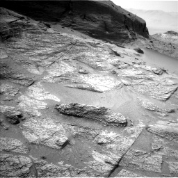 Nasa's Mars rover Curiosity acquired this image using its Left Navigation Camera on Sol 3563, at drive 2772, site number 96