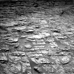 Nasa's Mars rover Curiosity acquired this image using its Left Navigation Camera on Sol 3563, at drive 2844, site number 96