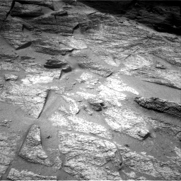 Nasa's Mars rover Curiosity acquired this image using its Right Navigation Camera on Sol 3563, at drive 2778, site number 96