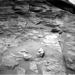 Nasa's Mars rover Curiosity acquired this image using its Right Navigation Camera on Sol 3563, at drive 2790, site number 96