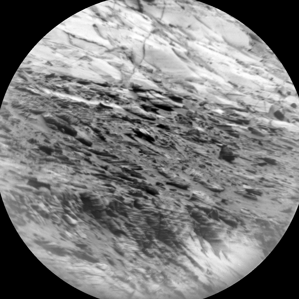 Nasa's Mars rover Curiosity acquired this image using its Chemistry & Camera (ChemCam) on Sol 3563, at drive 2724, site number 96