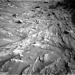 Nasa's Mars rover Curiosity acquired this image using its Left Navigation Camera on Sol 3564, at drive 2940, site number 96