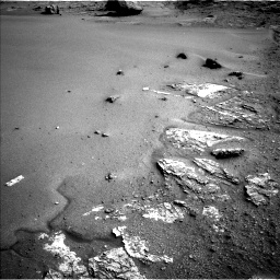 Nasa's Mars rover Curiosity acquired this image using its Left Navigation Camera on Sol 3564, at drive 3072, site number 96