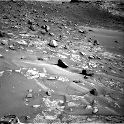 Nasa's Mars rover Curiosity acquired this image using its Right Navigation Camera on Sol 3564, at drive 2922, site number 96