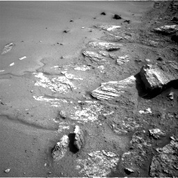 Nasa's Mars rover Curiosity acquired this image using its Right Navigation Camera on Sol 3564, at drive 3054, site number 96