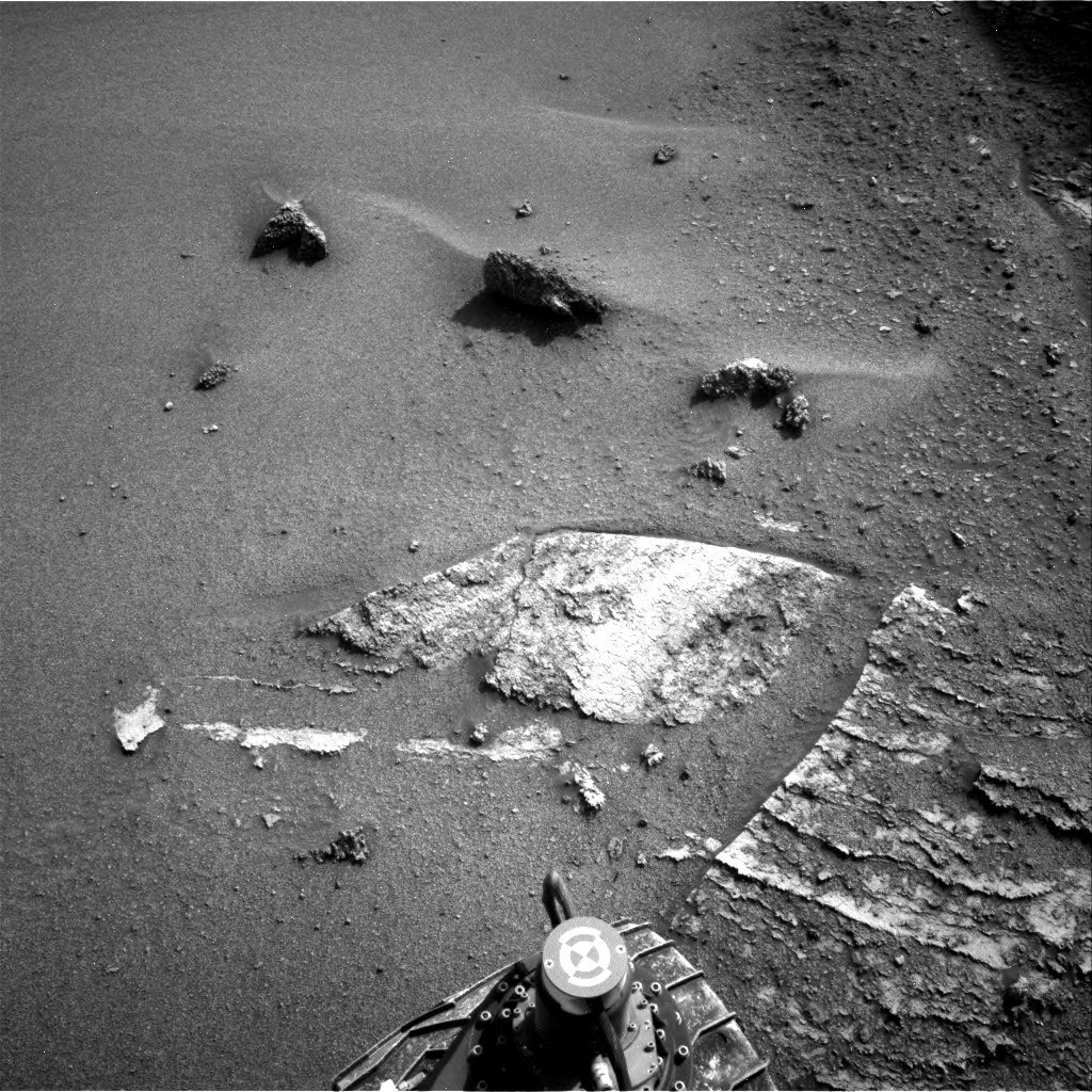Nasa's Mars rover Curiosity acquired this image using its Right Navigation Camera on Sol 3564, at drive 3096, site number 96