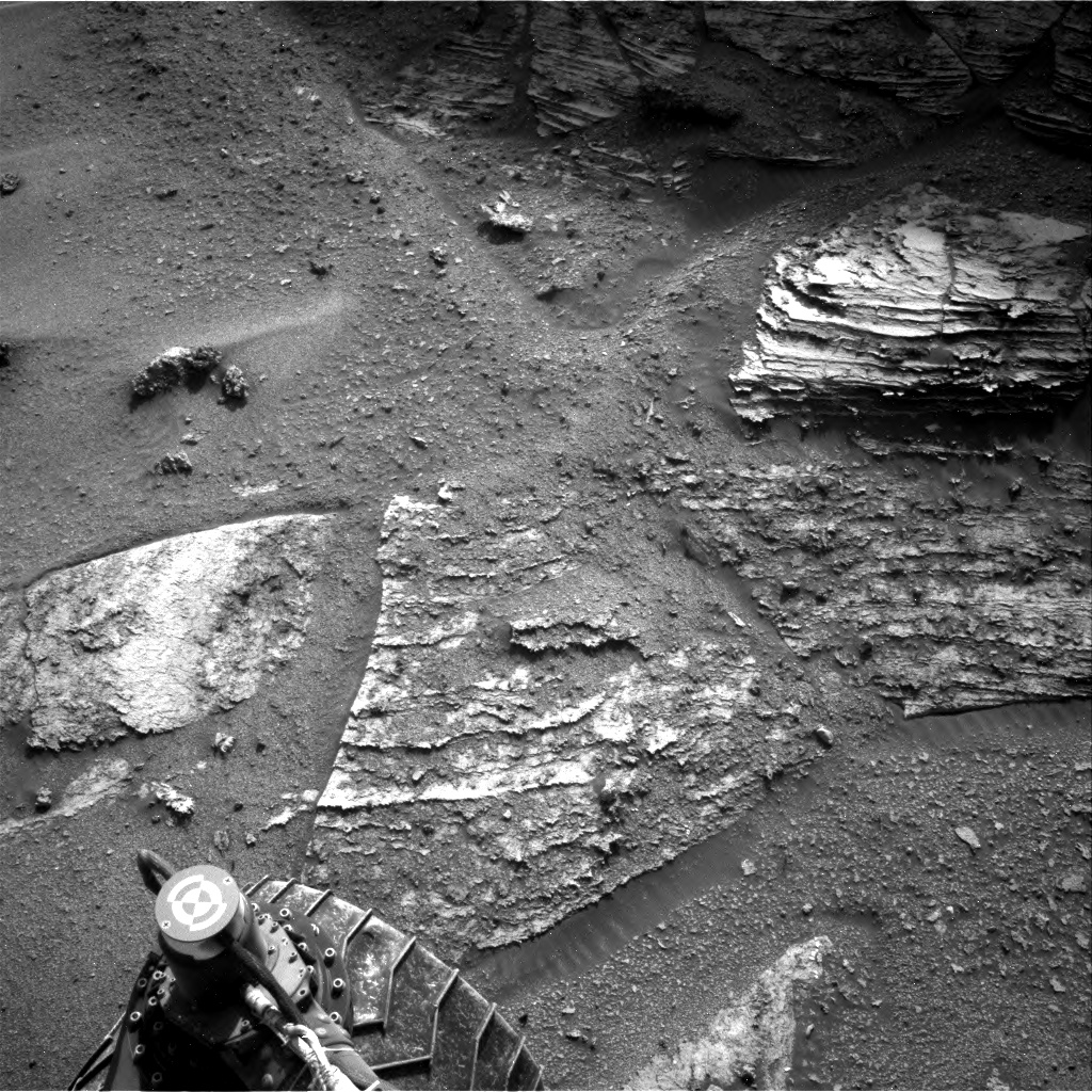 Nasa's Mars rover Curiosity acquired this image using its Right Navigation Camera on Sol 3564, at drive 3096, site number 96