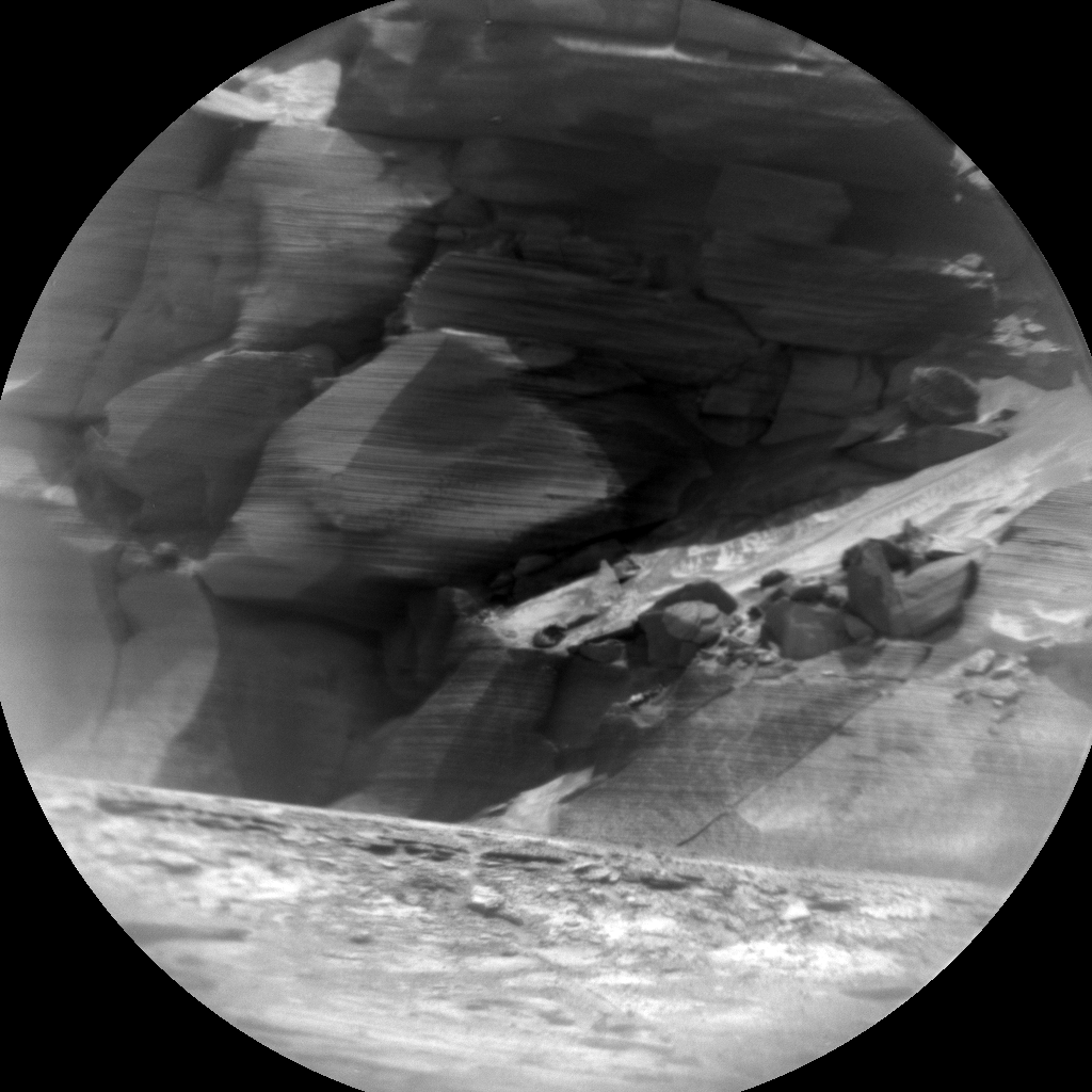 Nasa's Mars rover Curiosity acquired this image using its Chemistry & Camera (ChemCam) on Sol 3564, at drive 2862, site number 96